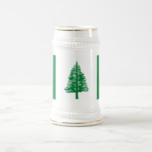 Caneca De Cerveja Bandeira da Ilha Norfolk
