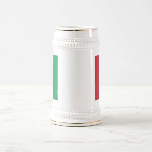 Caneca De Cerveja Bandeira da Itália (Centro)