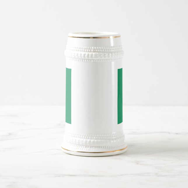 Caneca De Cerveja Bandeira da Nigéria (Centro)