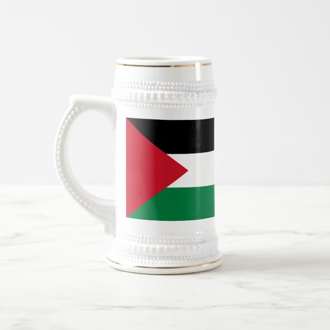 Caneca De Cerveja Bandeira da Palestina (Esquerda)