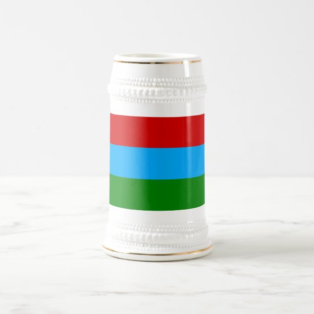 Caneca De Cerveja Bandeira da República da Carélia (Centro)