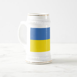 Caneca De Cerveja Bandeira da Ucrânia, Ucraniano Слава Україні Slava