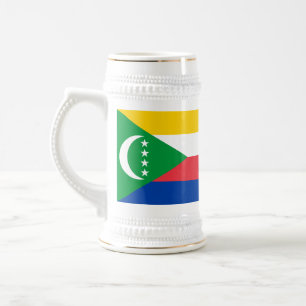 Caneca De Cerveja Bandeira das Comores