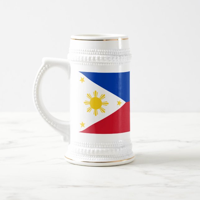 Caneca De Cerveja Bandeira das Filipinas (Esquerda)