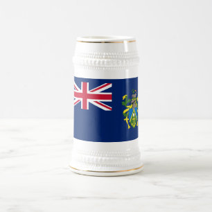 Caneca De Cerveja Bandeira das Ilhas Pitcairn