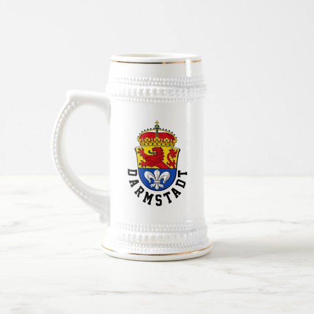 Caneca De Cerveja Bandeira de Darmstadt, Alemanha (Esquerda)