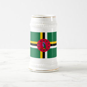 Caneca De Cerveja Bandeira de Dominica