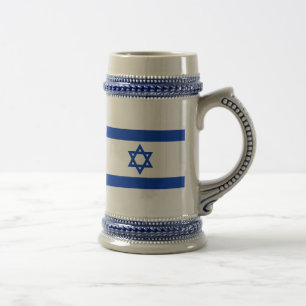 Caneca De Cerveja Bandeira de Israel