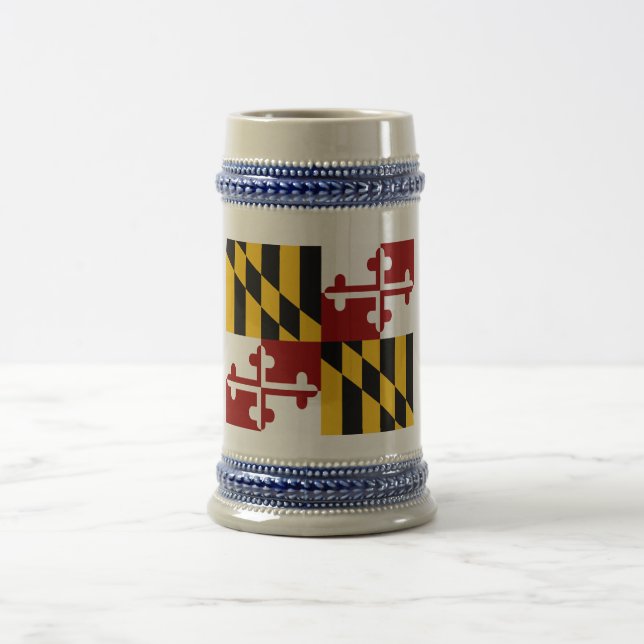 Caneca De Cerveja bandeira de Maryland (Centro)