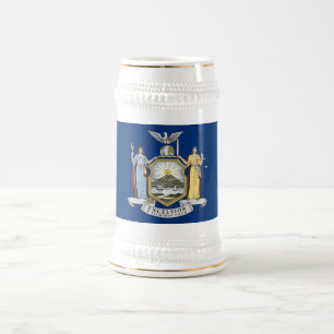 CANECA DE CERVEJA BANDEIRA DE NOVA IORQUE