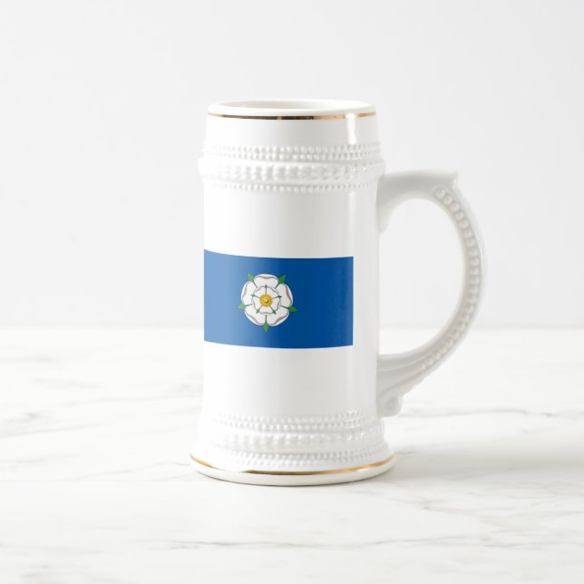 Caneca De Cerveja Bandeira de Yorkshire (Direita)