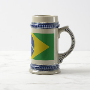 Caneca De Cerveja Bandeira do Brasil