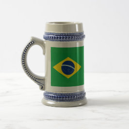 Caneca De Cerveja Bandeira do Brasil Copa do Mundo 2026 Futebol Bras