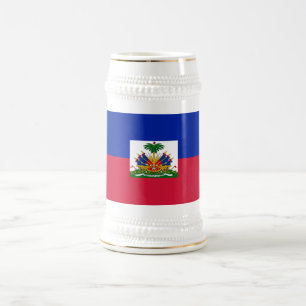 Caneca De Cerveja Bandeira do Haiti