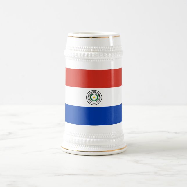 Caneca De Cerveja Bandeira do Paraguai (Centro)