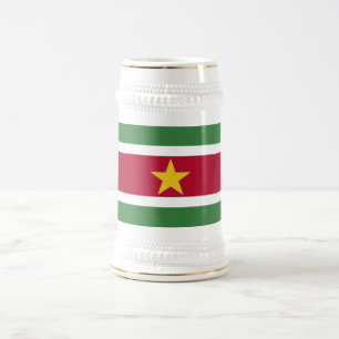 Caneca De Cerveja Bandeira do Suriname