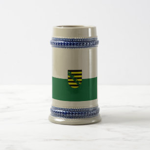 Caneca De Cerveja Bandeira Fahne Flagge Alemanha Saxónia Saxónia