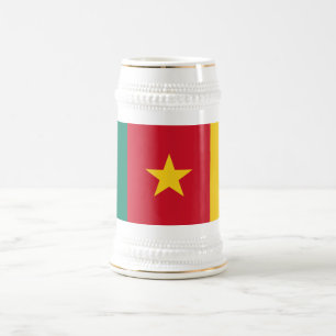 Caneca De Cerveja Bandeira Patriótica Camarões
