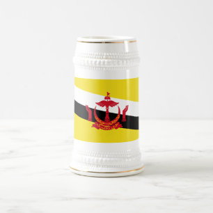 Caneca De Cerveja Bandeira Patriótica de Brunei