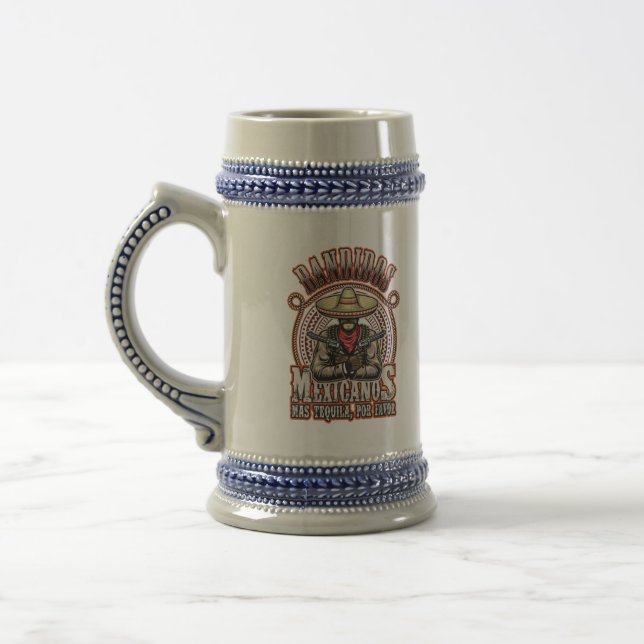 Caneca De Cerveja Bandidos mexicanos (Esquerda)