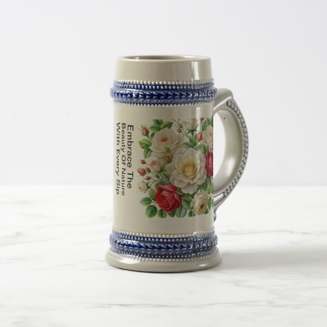 Caneca De Cerveja Bantry Bay Rhapsody Rosa 4K (Frente Esquerda)
