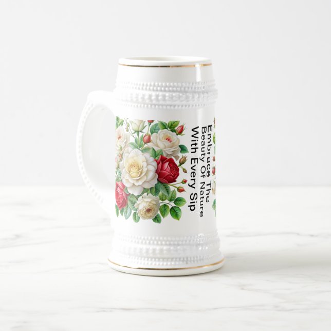 Caneca De Cerveja Bantry Bay Rhapsody Rosa 4K (Frente Esquerda)