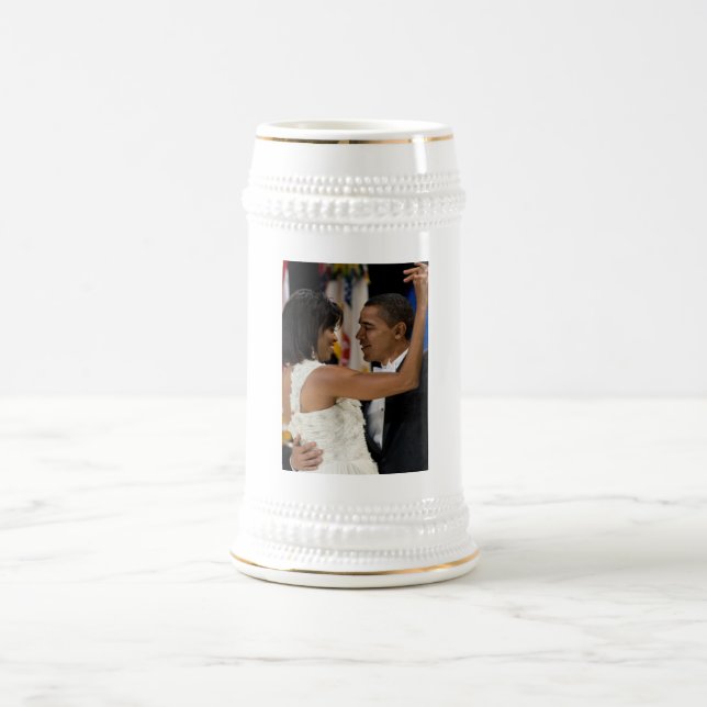 Caneca De Cerveja Barack e Michelle Obama (Centro)