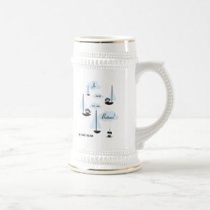 Caneca De Cerveja Barco do un do sur dos suis de Je!