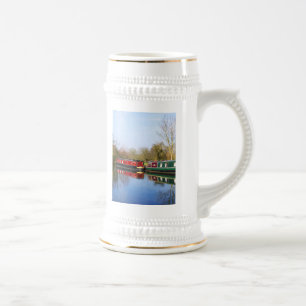 Caneca De Cerveja Barcos de Canal