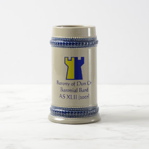 Caneca De Cerveja Barony do Dun ou do bardo Baronial