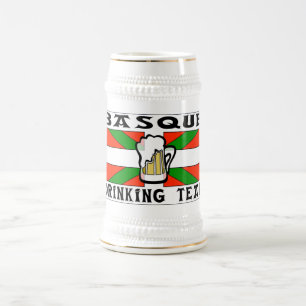 Caneca de cerveja Basque da cerveja da equipe do