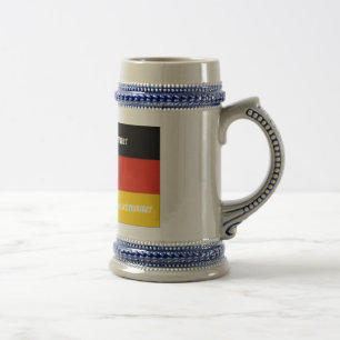 Caneca De Cerveja Baterista suíço da casa