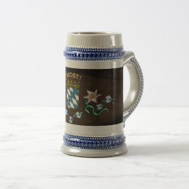 Caneca De Cerveja Baviera Casaco de Armas "Prost!"