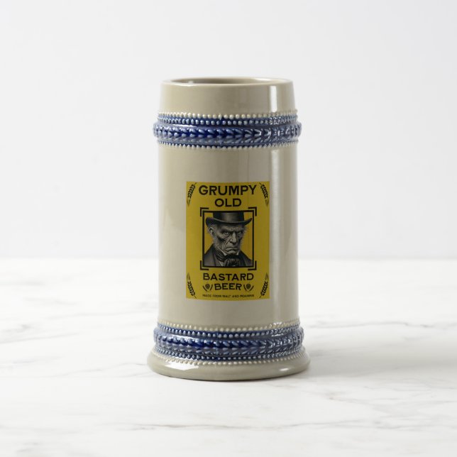 Caneca De Cerveja Bebê-Bastarda Velha e Grumpy (Centro)