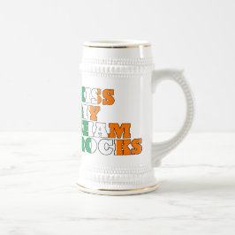 Caneca De Cerveja Beija minhas camarões