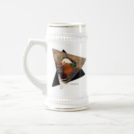 Caneca De Cerveja Bela Chatty, Pato Mandarim no Pond