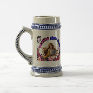 Caneca De Cerveja Beleza do Nascer Vintage Mug