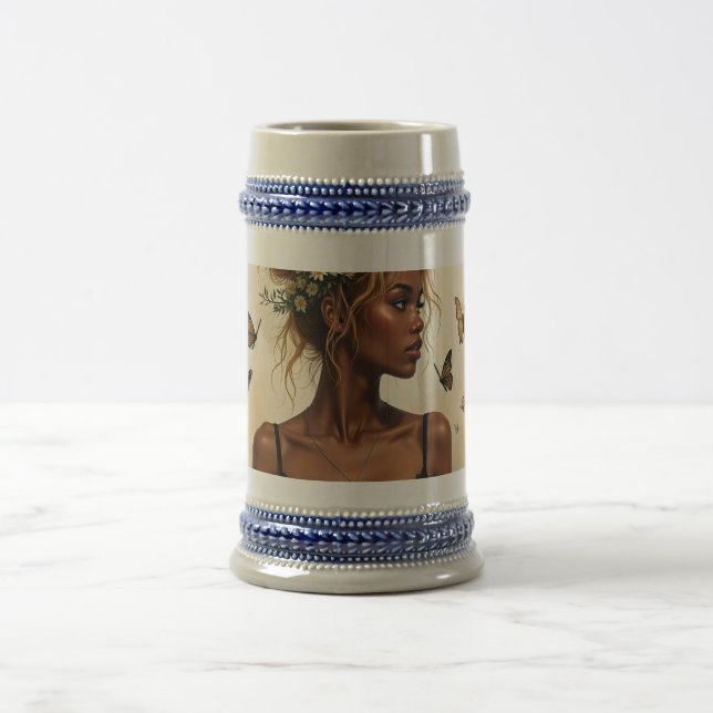 Caneca De Cerveja Beleza Etérea em Flor (Centro)