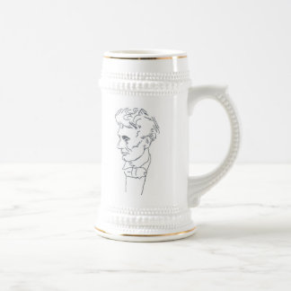 Caneca de cerveja bicentenária de Abraham Lincoln