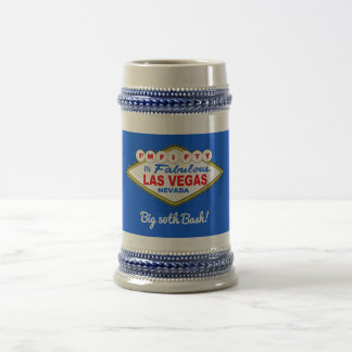 Caneca De Cerveja Big 50th Birthday Las Vegas Mug