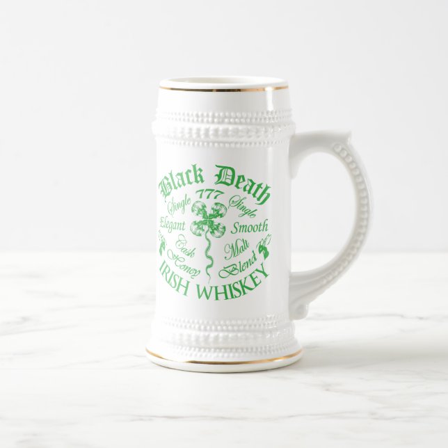 Caneca De Cerveja Black Death 77 - Honey Irish Whiskey (Direita)