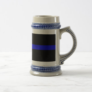 Caneca De Cerveja Blue Line fino