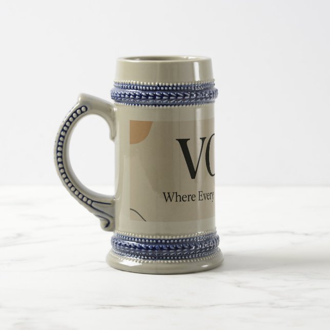 Caneca De Cerveja Bolsa Voxy (Esquerda)