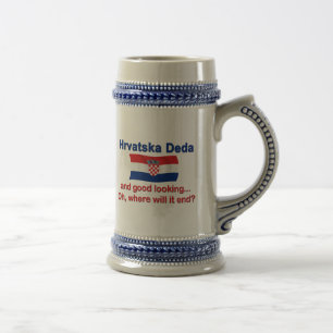 Caneca De Cerveja Bom Lkg Deda croata (vovô)