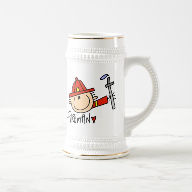 Caneca De Cerveja  Bombeiro (Direita)