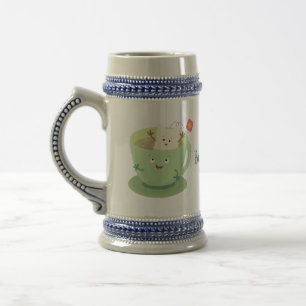 Caneca De Cerveja Bonita taça de cartoon humorista