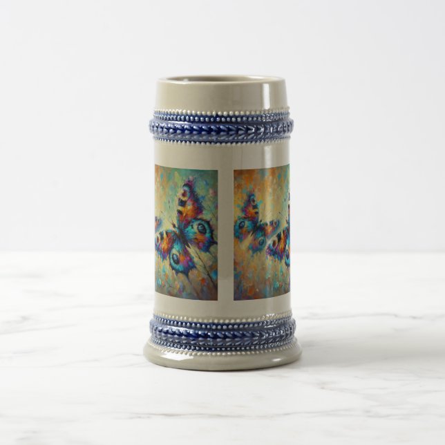 Caneca De Cerveja Borboletas (Centro)