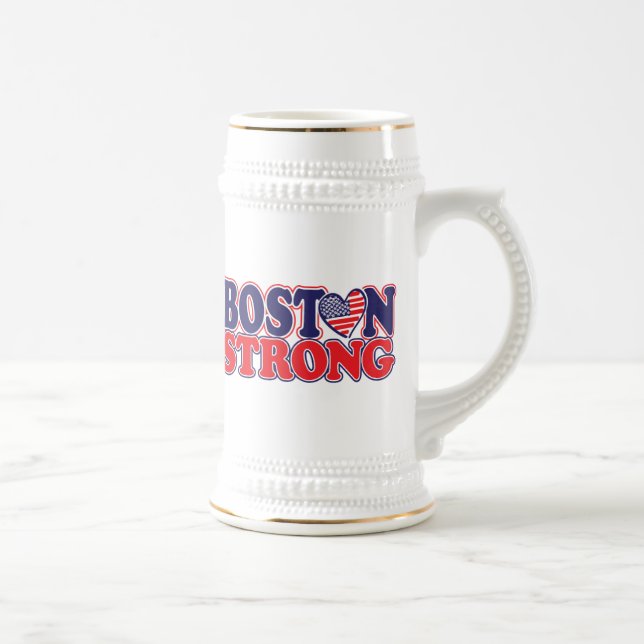 Caneca De Cerveja Boston Strong (Direita)