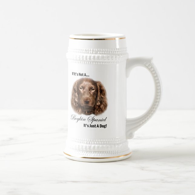 Caneca De Cerveja Boykin Spaniel Art Gifts (Direita)