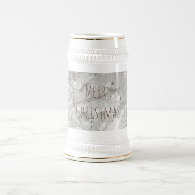 Caneca de cerveja Branca de Cristal Brilhante de N (Centro)